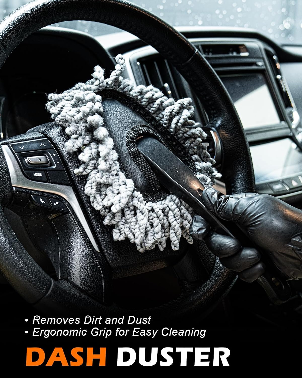 8PCS Car Interior Detailing Kit with Cleaning Gel