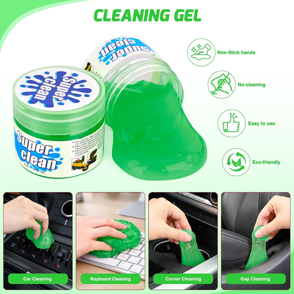 15PCS Car Detailing Kit - Interior & Exterior Deep Cleaning Tools